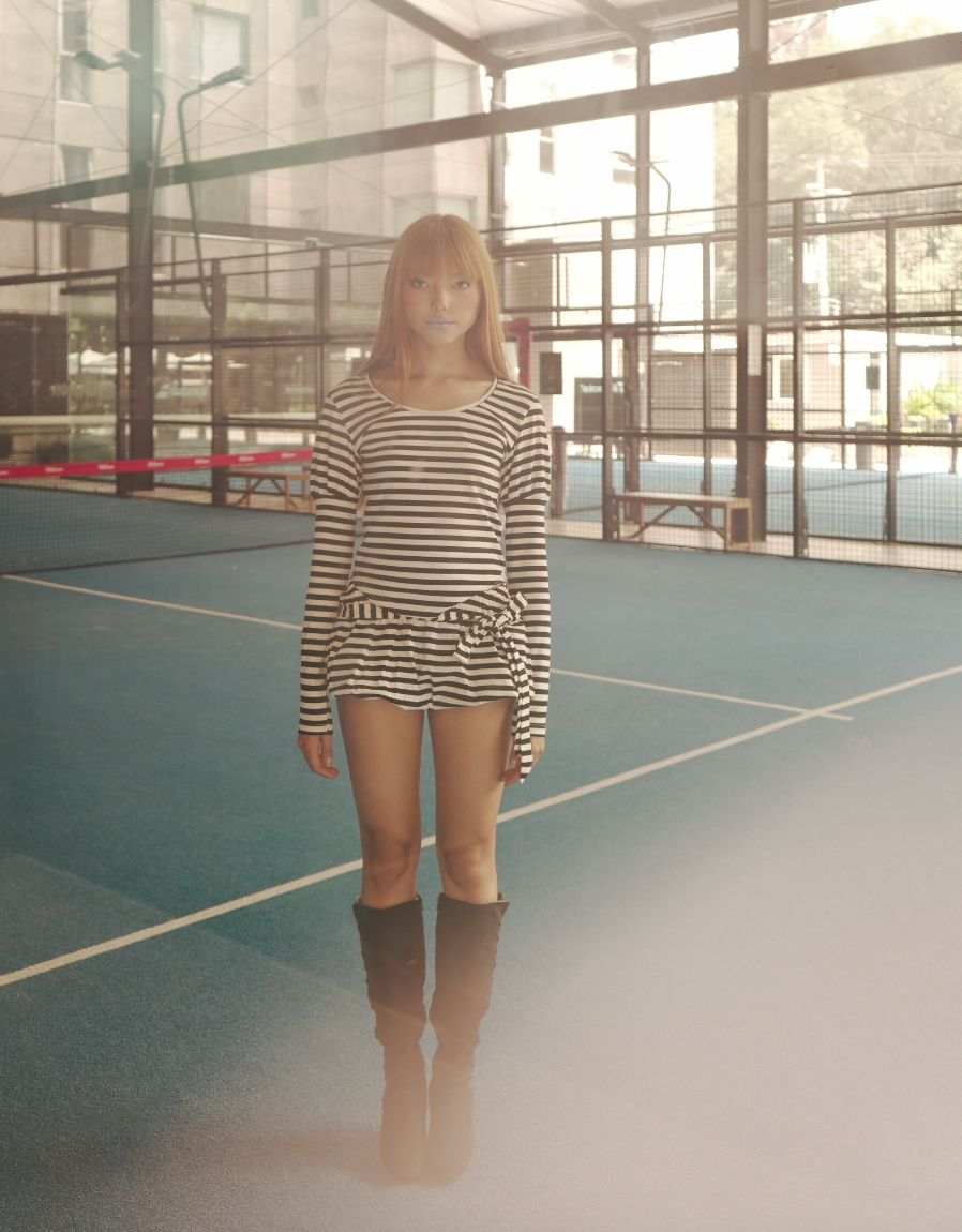 Suzy Stripe Bubble Skirt