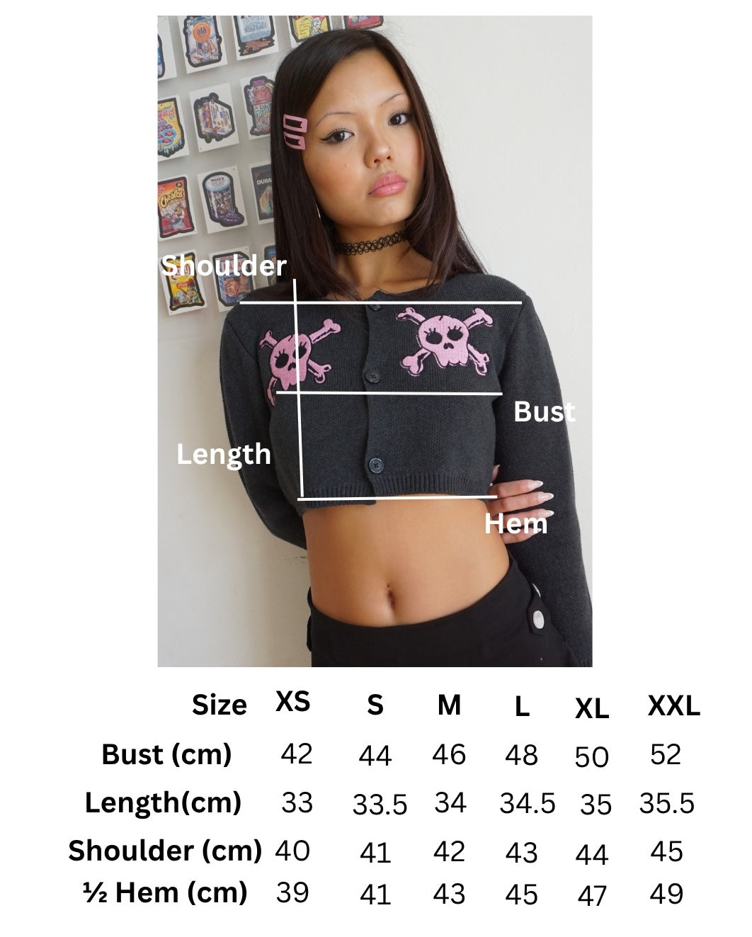 Callie Skull Cardigan Pre Order