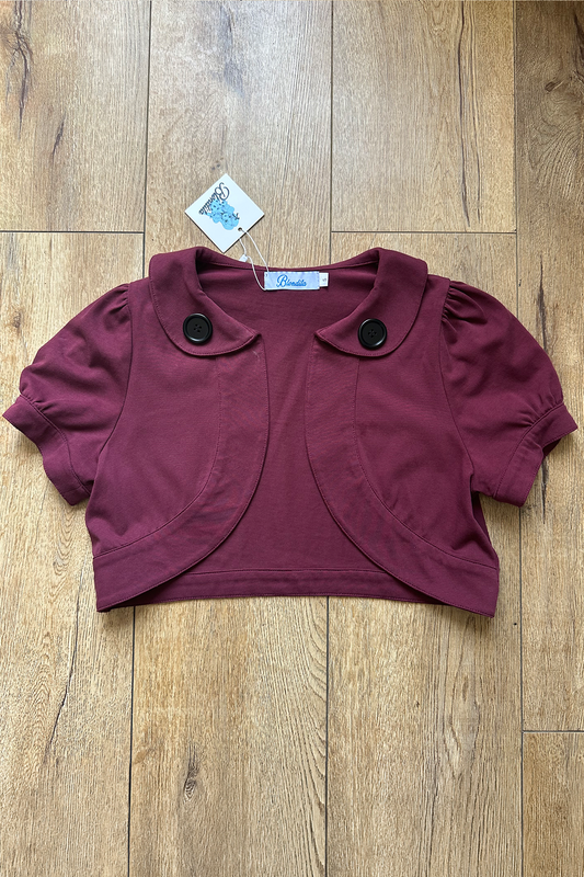 Vera Bolero Maroon