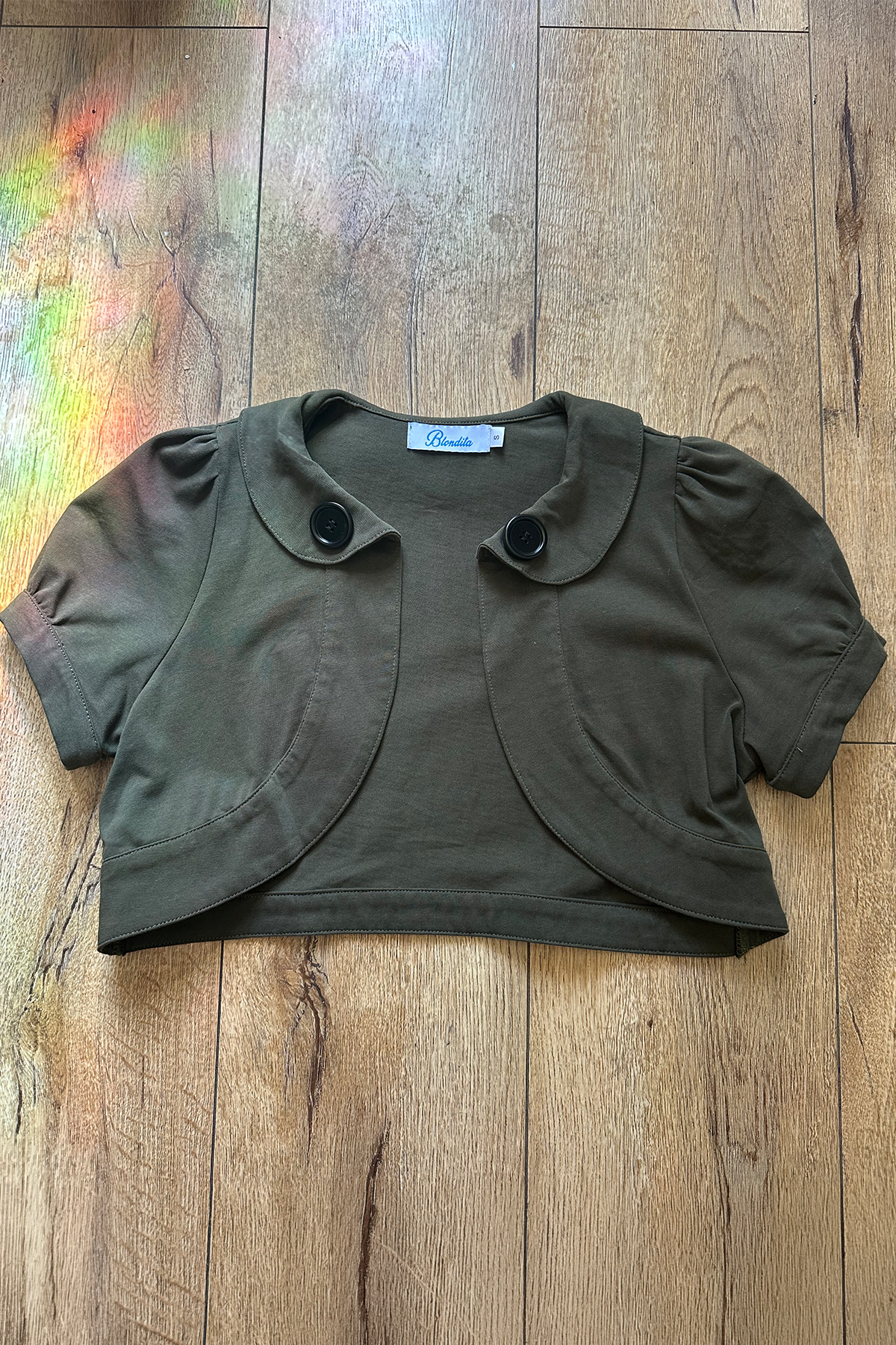 Vera Bolero Olive Pre Order