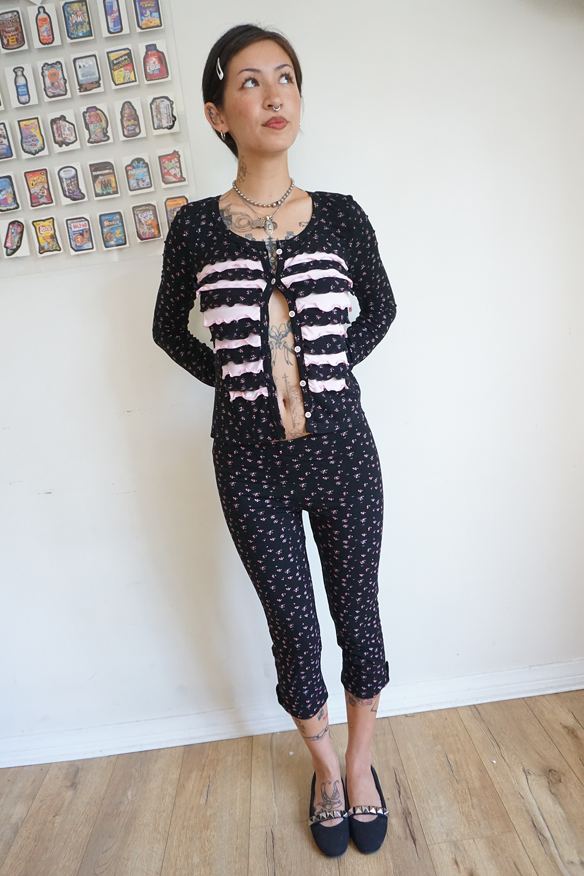 Petal Floral Capris