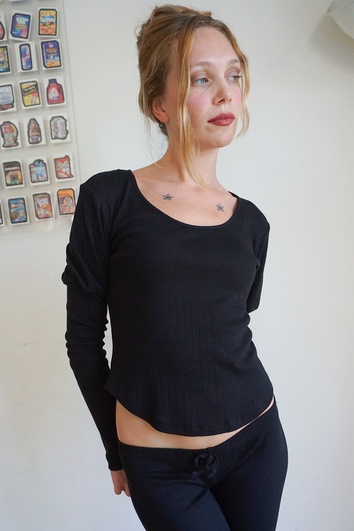 Micky Pointelle Top