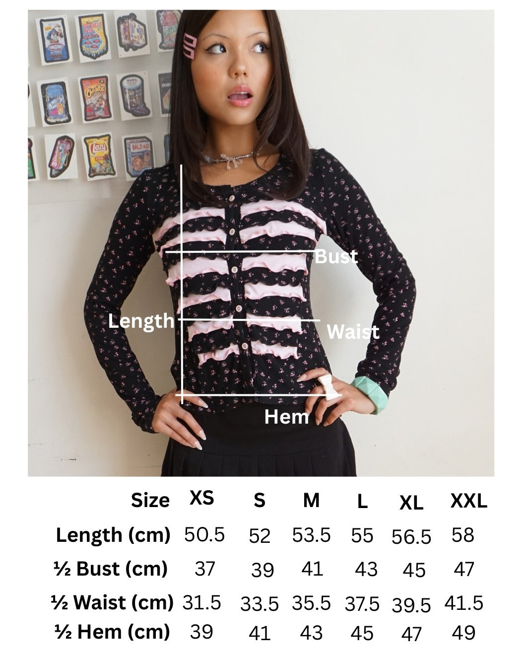 Britney Floral Ruffle Cardigan Pre Order