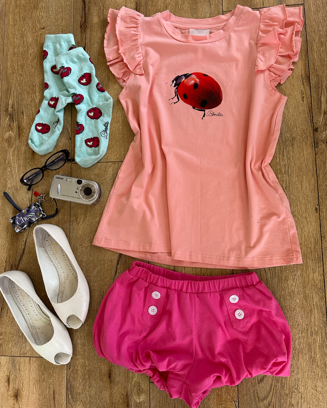 Hot Pink Sailor Bloomers